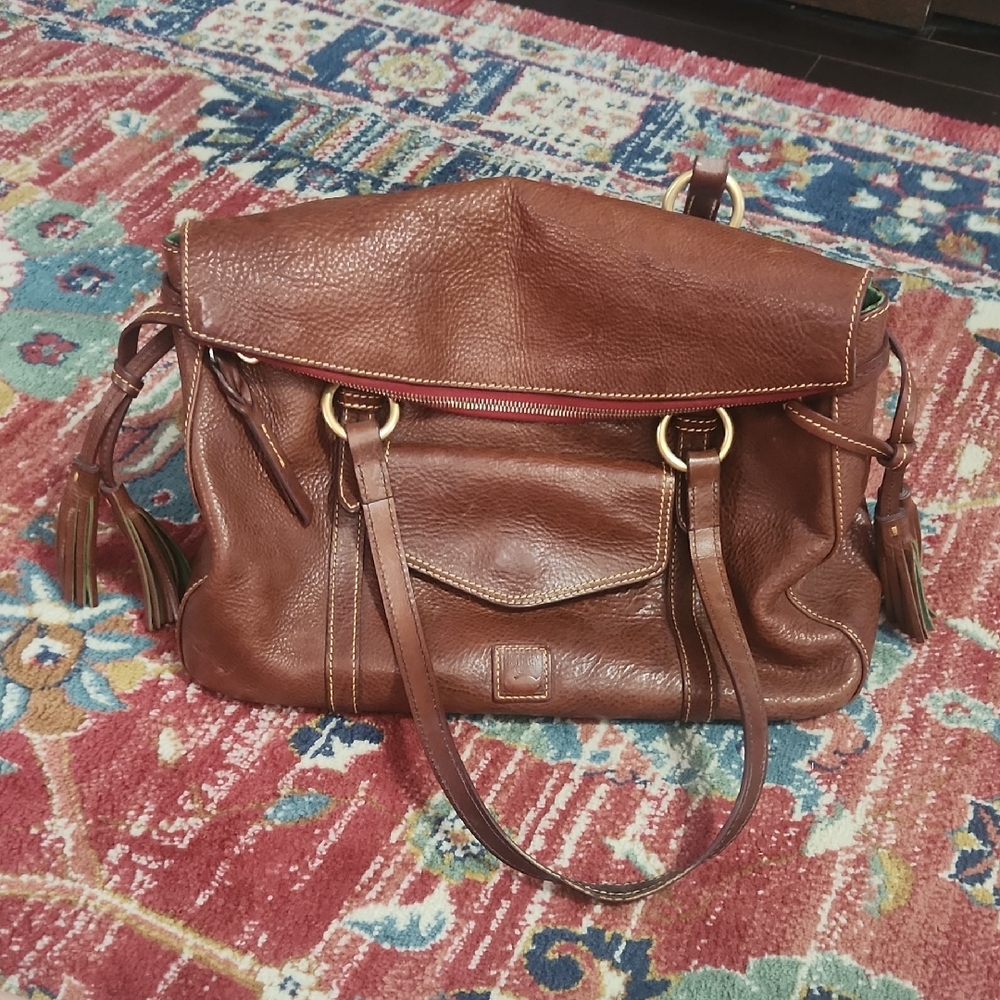 Dooney & Burke Brown Leather Bag